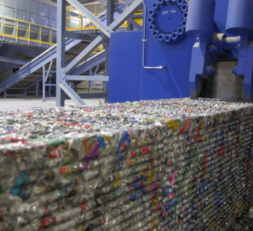 Aluminium scrap processing