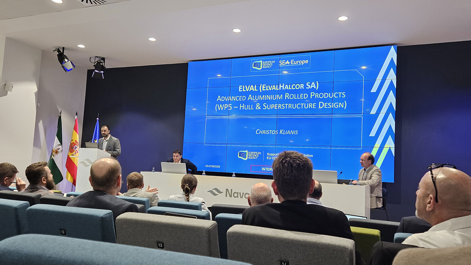 Elval, participated in the Industry Workshop for the European Combat Vessel (ECV)